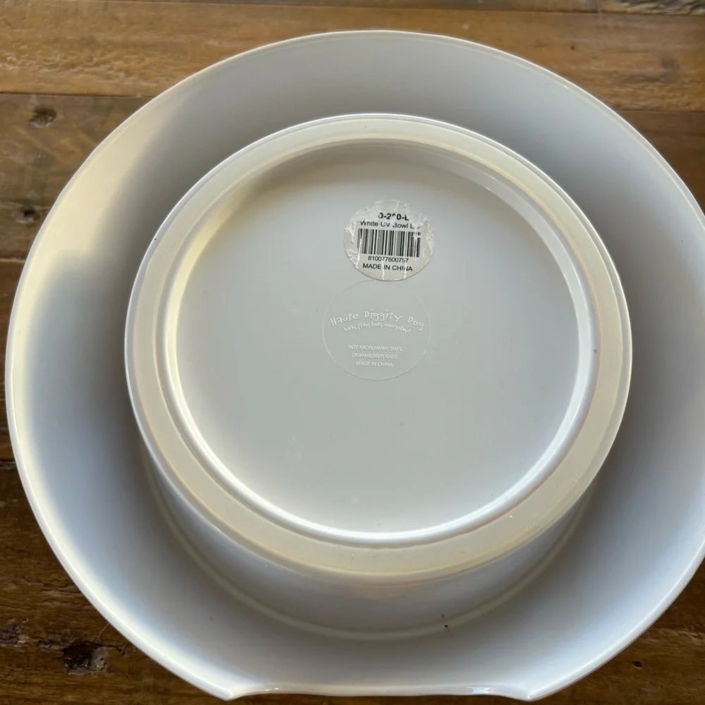 Chewy Vuiton Pet Water Food Bowl Haute Diggity Dog